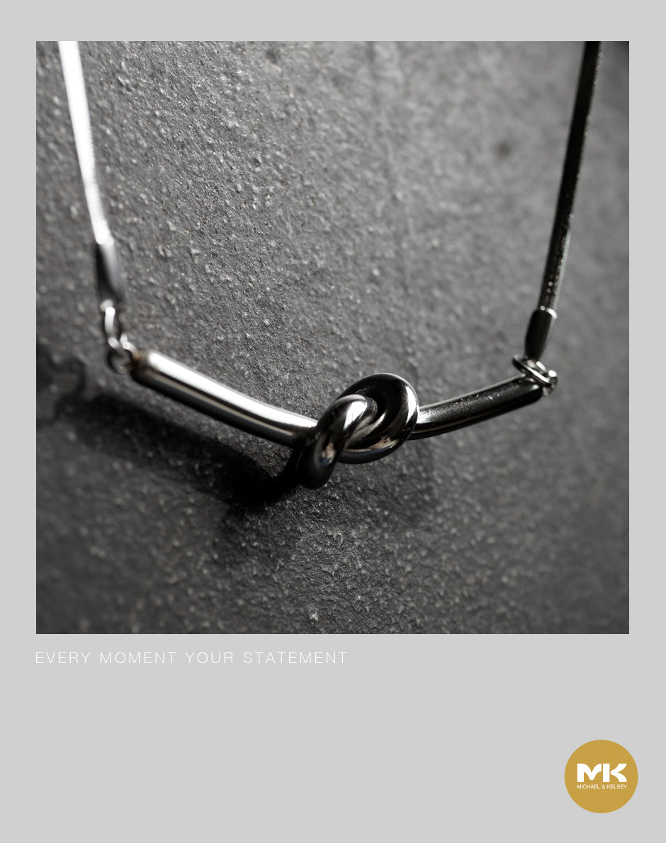 暗黑歌德|結繩鈦鋼鍊