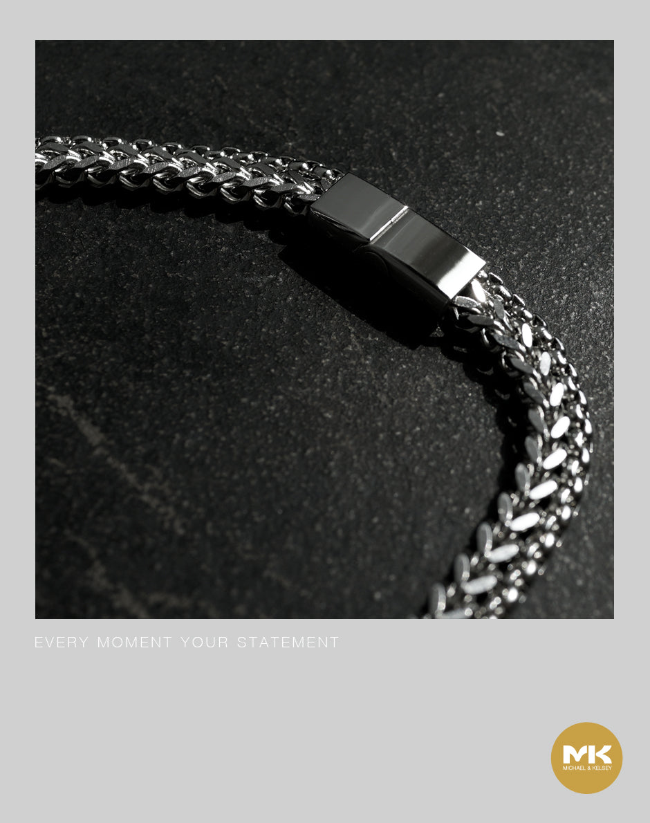 暗黑歌德|古巴粗細雙鍊