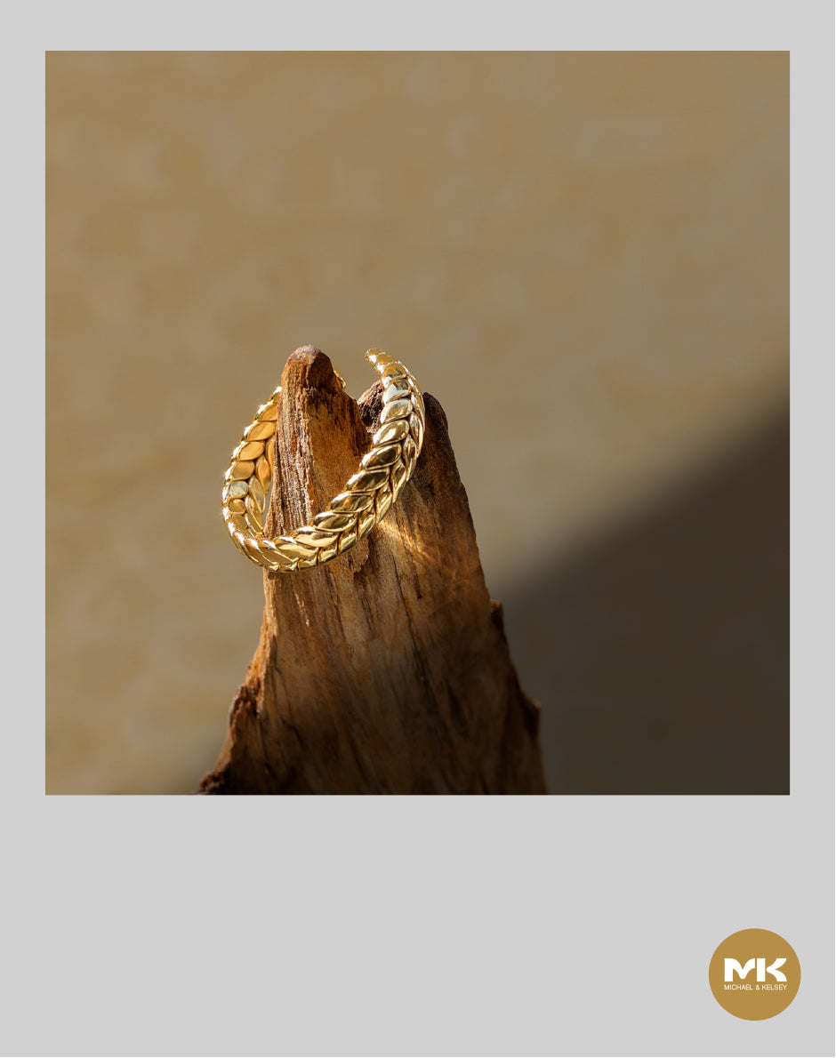 麥穗戒指（金）