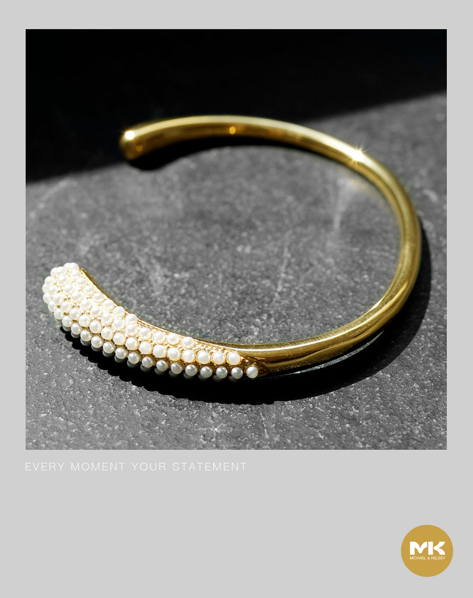 水滴型鑲鑽手環（多彩/白）